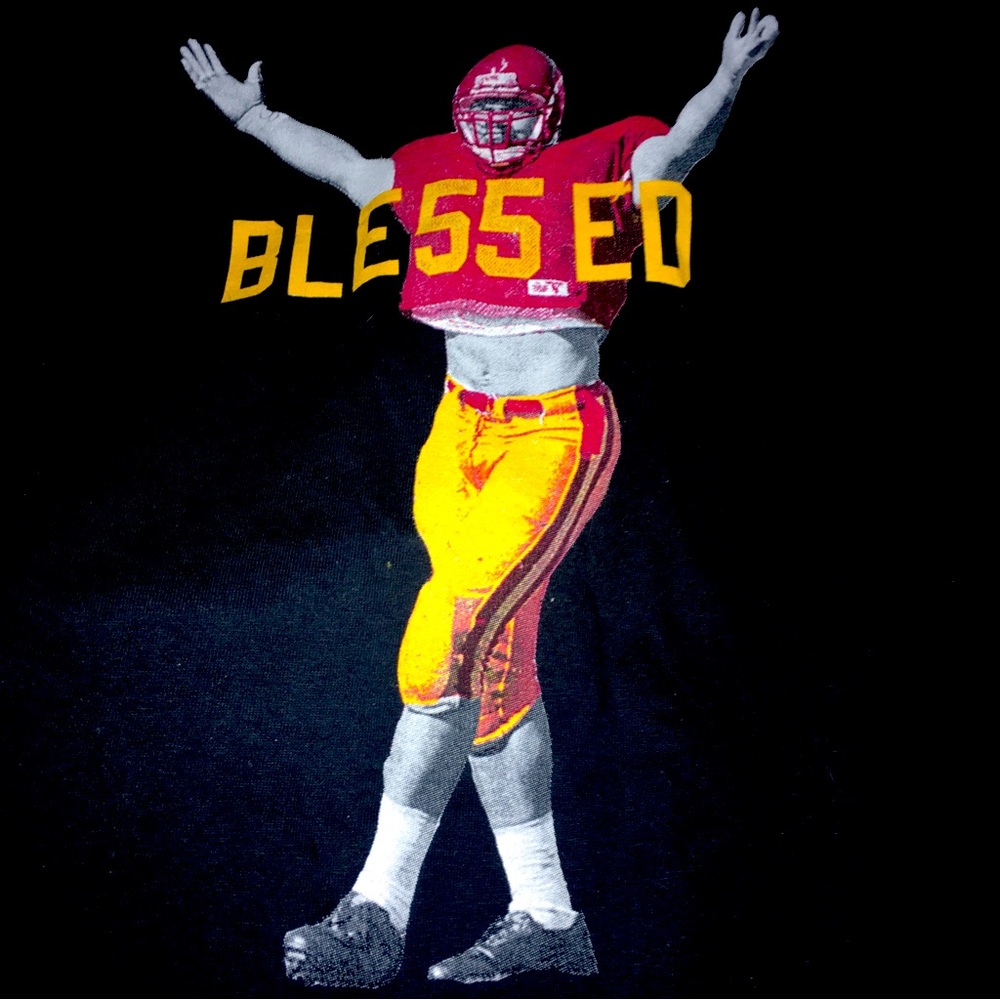 *SOLD* Junior Seau ‘55’ 4x T-shirt